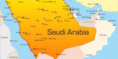 Makkah arabia saudita mapa