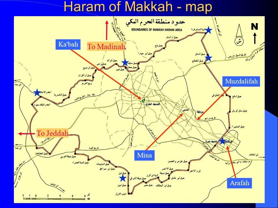 mapa de haram límite