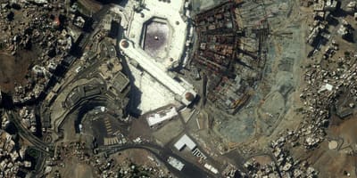 Mapa de Makkah mapa de satélite